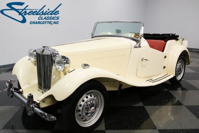 1953 MG TD 39071 Miles Cream Yellow Convertible 1250CC 4 Speed Manual 1953 MG T-Series --