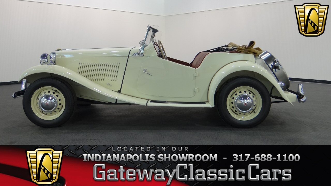 1953 MG TD 70249 Miles Ivory Convertible 1250cc 4-Cylinder 4-Speed Manual 1953 MG T-Series