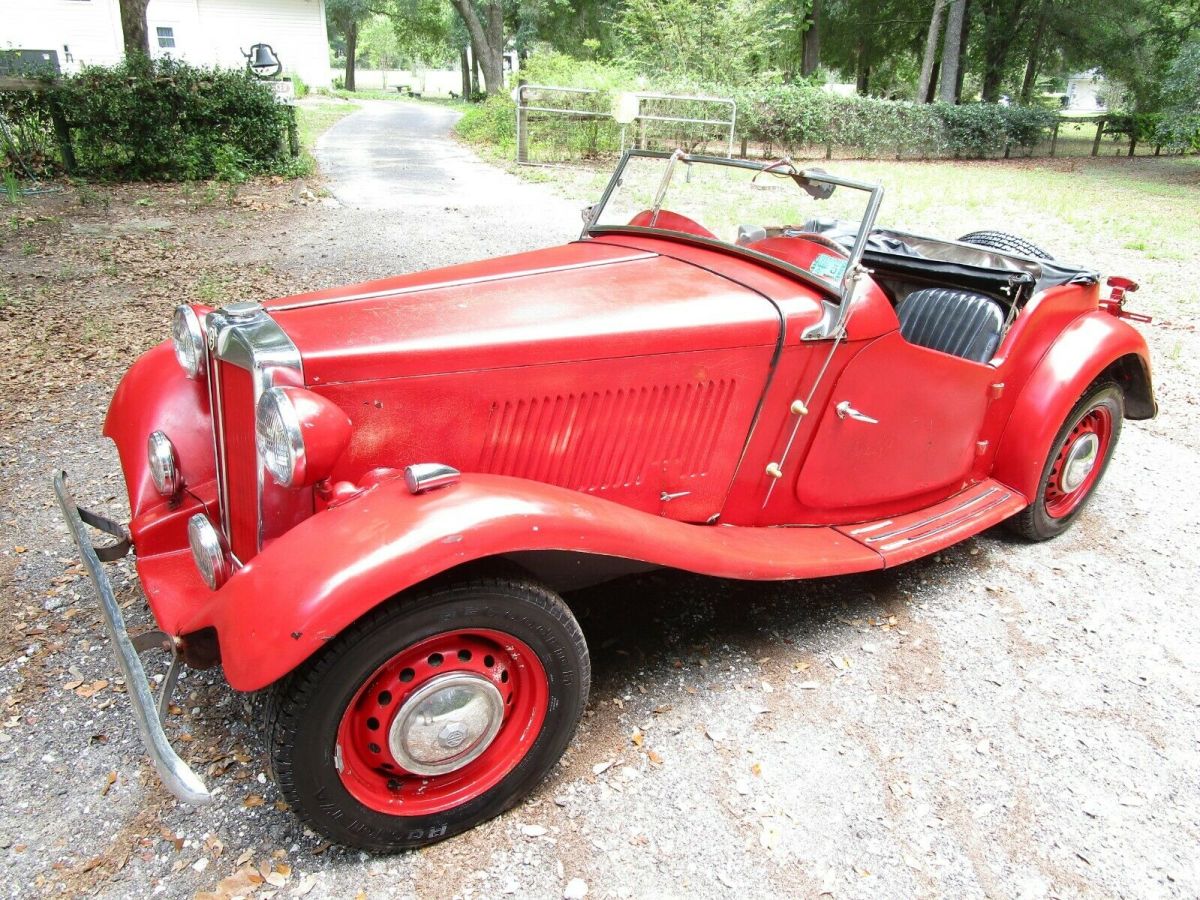 1953 MG TD Convertible Garage Barn Find NO RESERVE Not MGB MGA 1953 MG T-Series