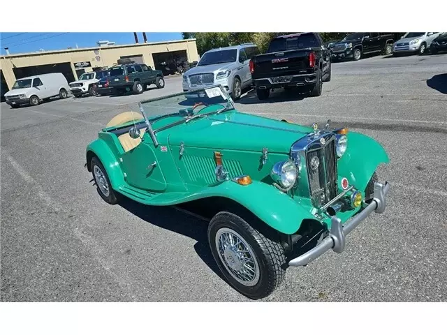 1953 MG TD, green with 1,269 Miles available now! 1953 MG VW KIT