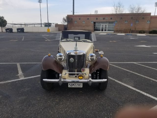 1953 MG-TD replica with VW engine 1953 MG T-Series