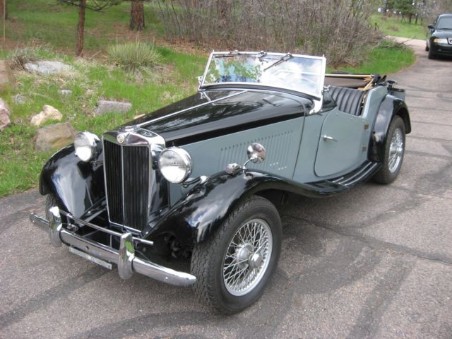 1953 MG TD *STUNNING* Rust free 1953 MG T-Series Black Leather