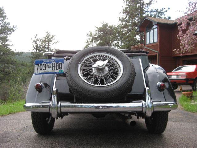 1953 MG T-Series Black Leather - photo 6