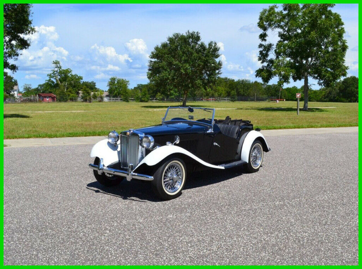 1953 MGTD 1250 cc engine with matching serial number 1953 MG TD Real MGTD Steel Body, Matching Engine