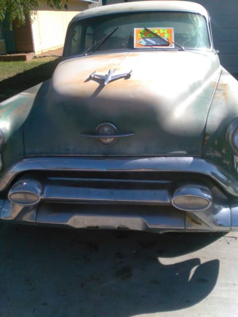 1953 Oldsmobile 98 RARE 1ST YEAR FACTORY ORIGINAL AIR CONDITIONING 1953 Oldsmobile Ninety-Eight
