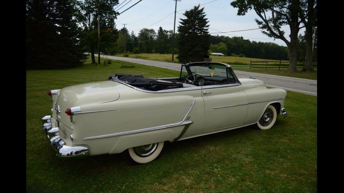 1953 Oldsmobile Super 88 Convertible Brown RWD Automatic chrome 1953 Oldsmobile Super 88 chrome