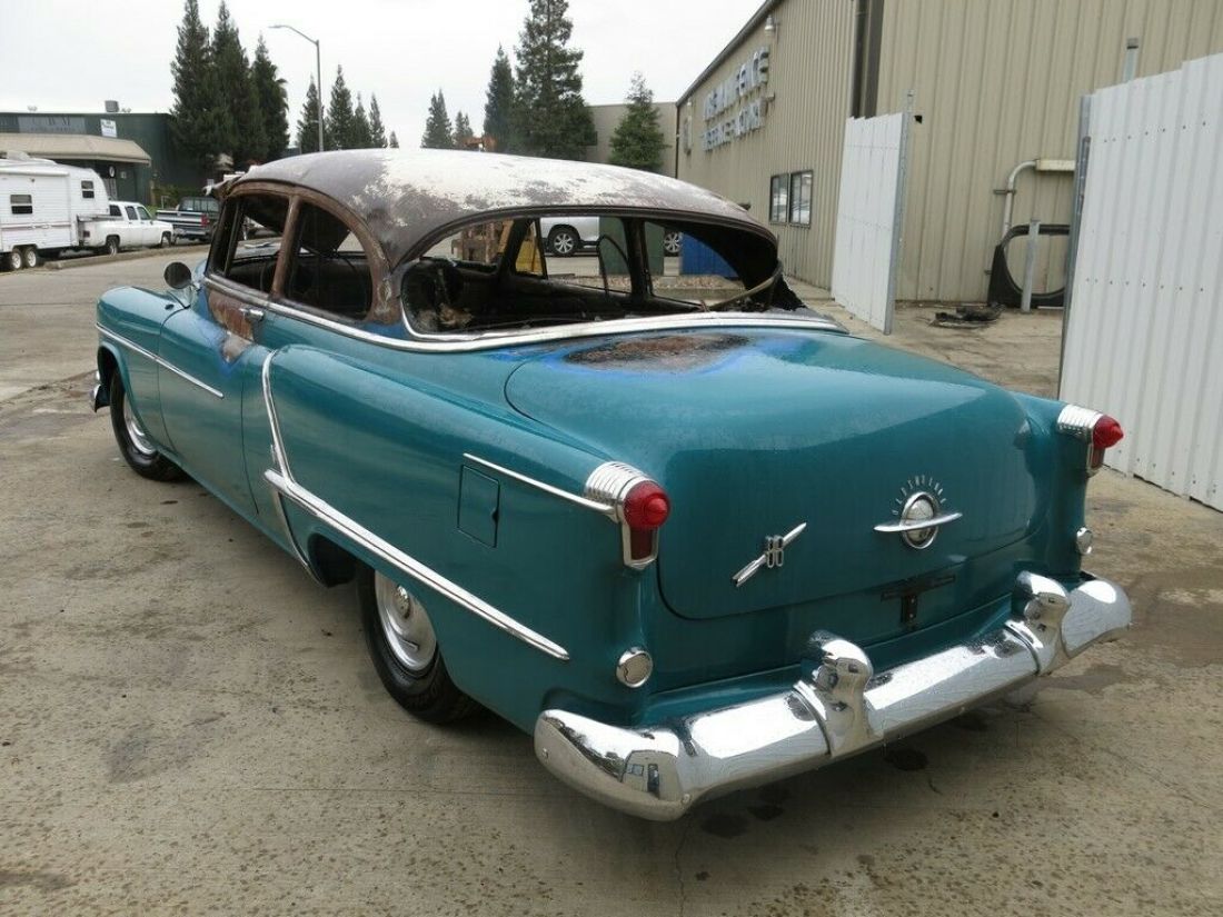 1953 Oldsmobile Super 88 damaged rebuildable fire-damaged Low Reserve 53 1953 Oldsmobile Super 88 Hard top Coupe-Edition.