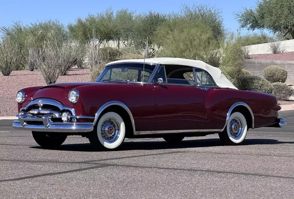 1953 Packard Caribbean 53000 Miles Matador Maroon Convertible 1953 Packard Caribbean
