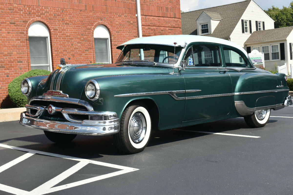 1953 PONTIAC 2-DOOR SEDAN CHIEFTAIN, STRAIGHT 8, HYDRO TRANS, GOOD COND. (video) 1953 Pontiac Chieftain ORIGINAL CUSTOM CRUISER