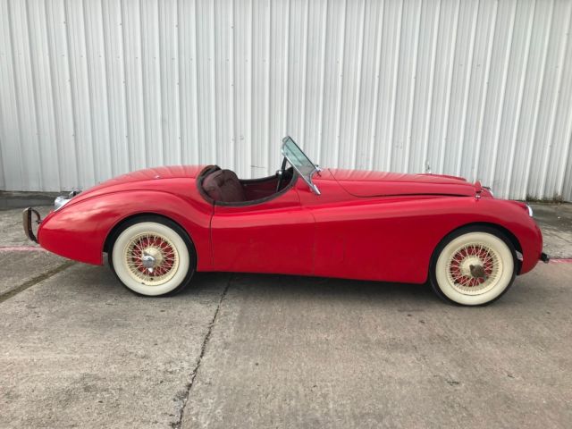 1953 Red Roadster! 1953 Jaguar XK 120 SE Roadster