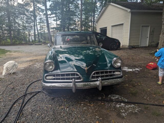 1953 Studebaker Commander Sedan Green RWD Manual 1953 Studebaker Commander