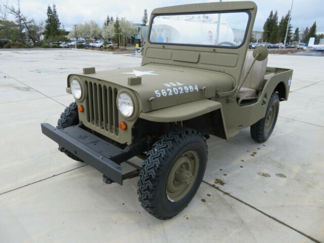 1953 WILLYS CJ3A JEEP 1953 Willys Custom CJ3A