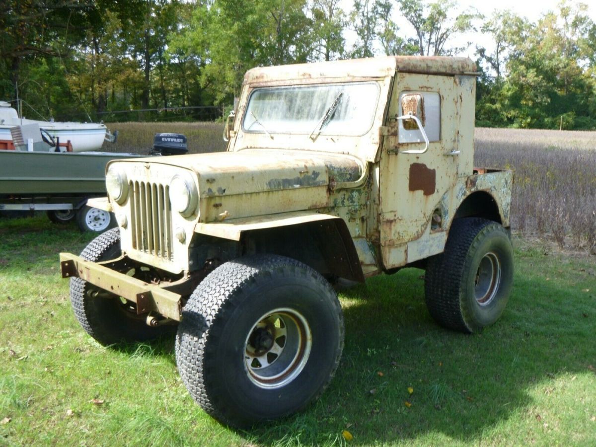1953 WILLYS JEEP CJ3B, CLEAR TITLE, RUNS NEEDS RESTORATION PROJECT 1953 Jeep CJ