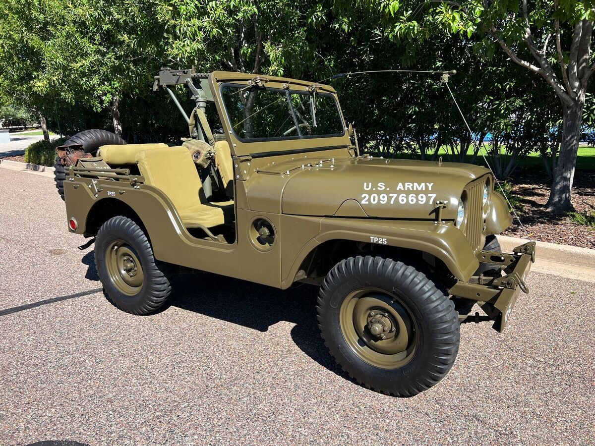 1953 Willys M38A1 Military Jeep 4x4 - Fully Restored - Show Quality - .50 Cal ! 1953 Willys Military Jeep