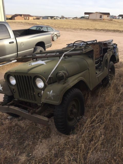 1953 Willys M38A1 Military Jeep Restoration Project with Complete Second Jeep 1953 Willys 439