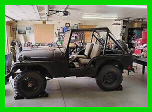 1953 Willys M38A1 Military Vehicle With Trailer 4 Cylinder SUV 1953 Willys