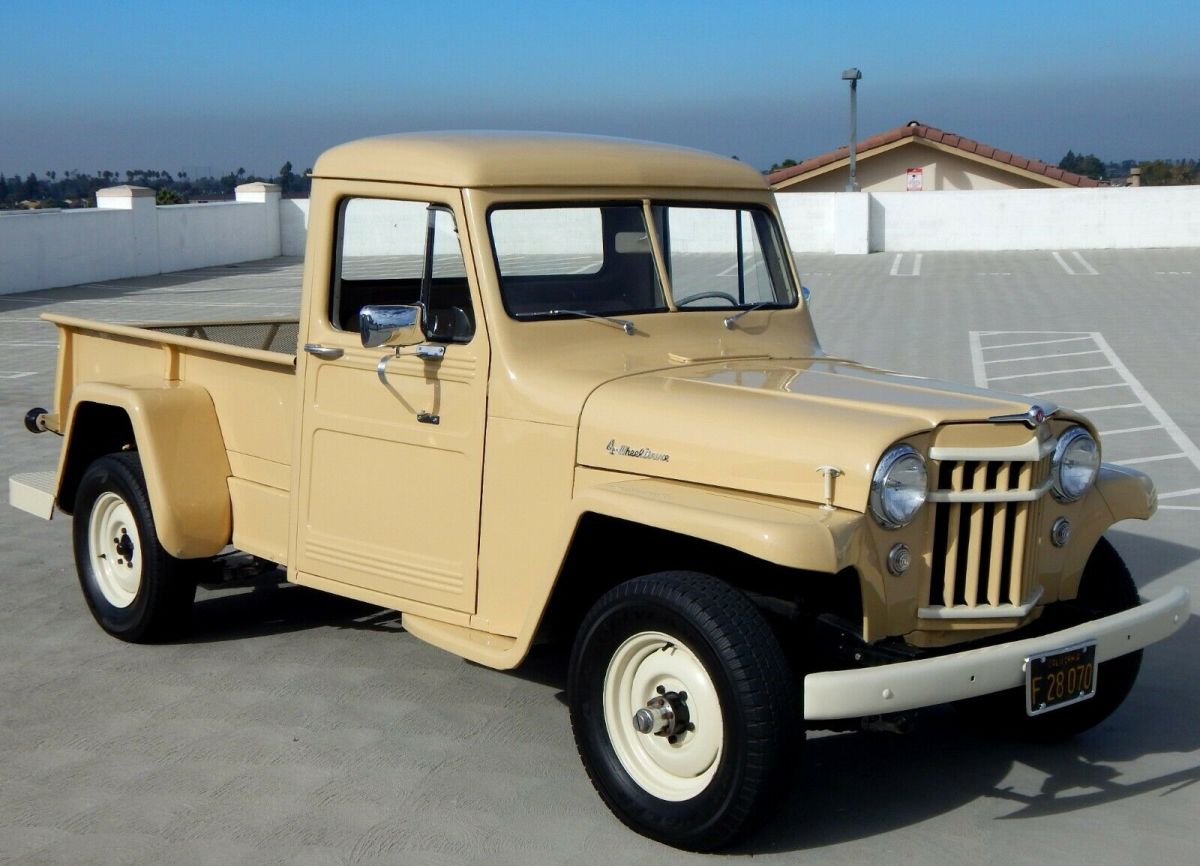 1953 Willys 4-75 Pickup 1 Ton 4WD Jeep with 283 V8 Calif Truck - photo 10