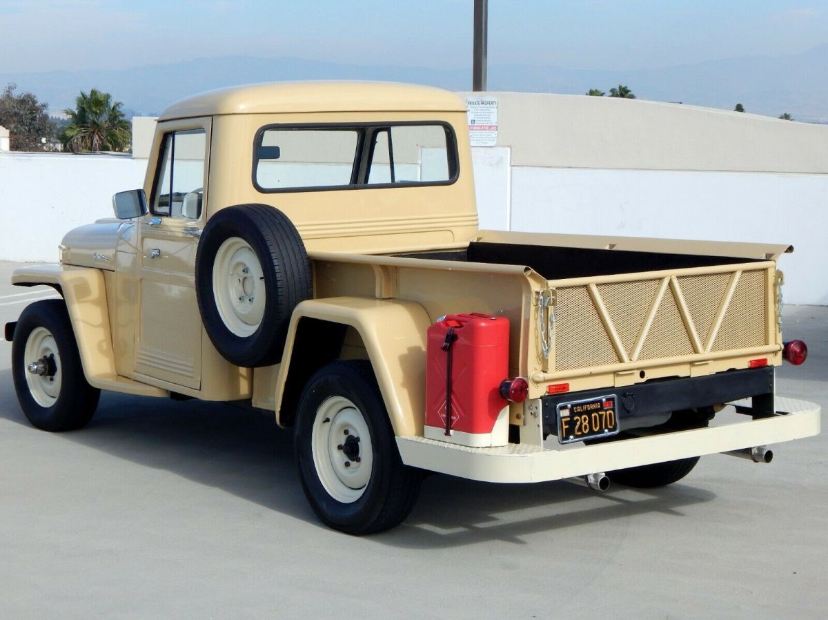 1953 Willys 4-75 Pickup 1 Ton 4WD Jeep with 283 V8 Calif Truck - photo 11