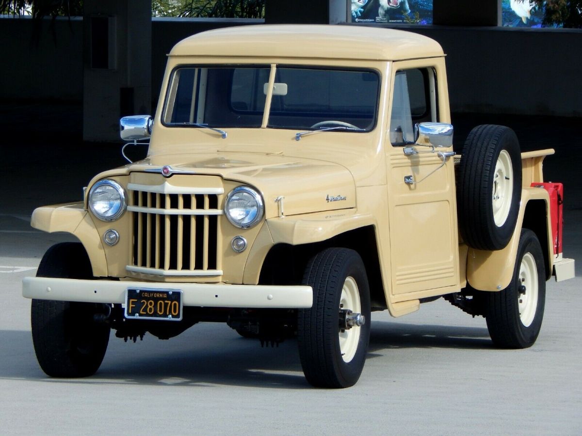 1953 Willys 4-75 Pickup 1 Ton 4WD Jeep with 283 V8 Calif Truck - photo 12