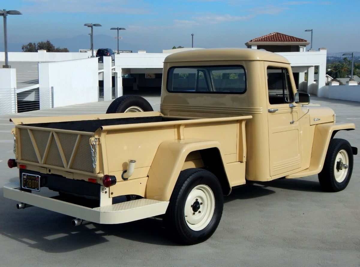 1953 Willys 4-75 Pickup 1 Ton 4WD Jeep with 283 V8 Calif Truck - photo 13