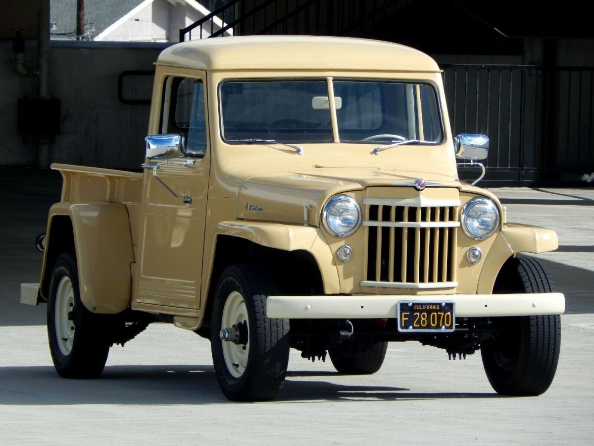 1953 Willys 4-75 Pickup 1 Ton 4WD Jeep with 283 V8 Calif Truck - photo 3