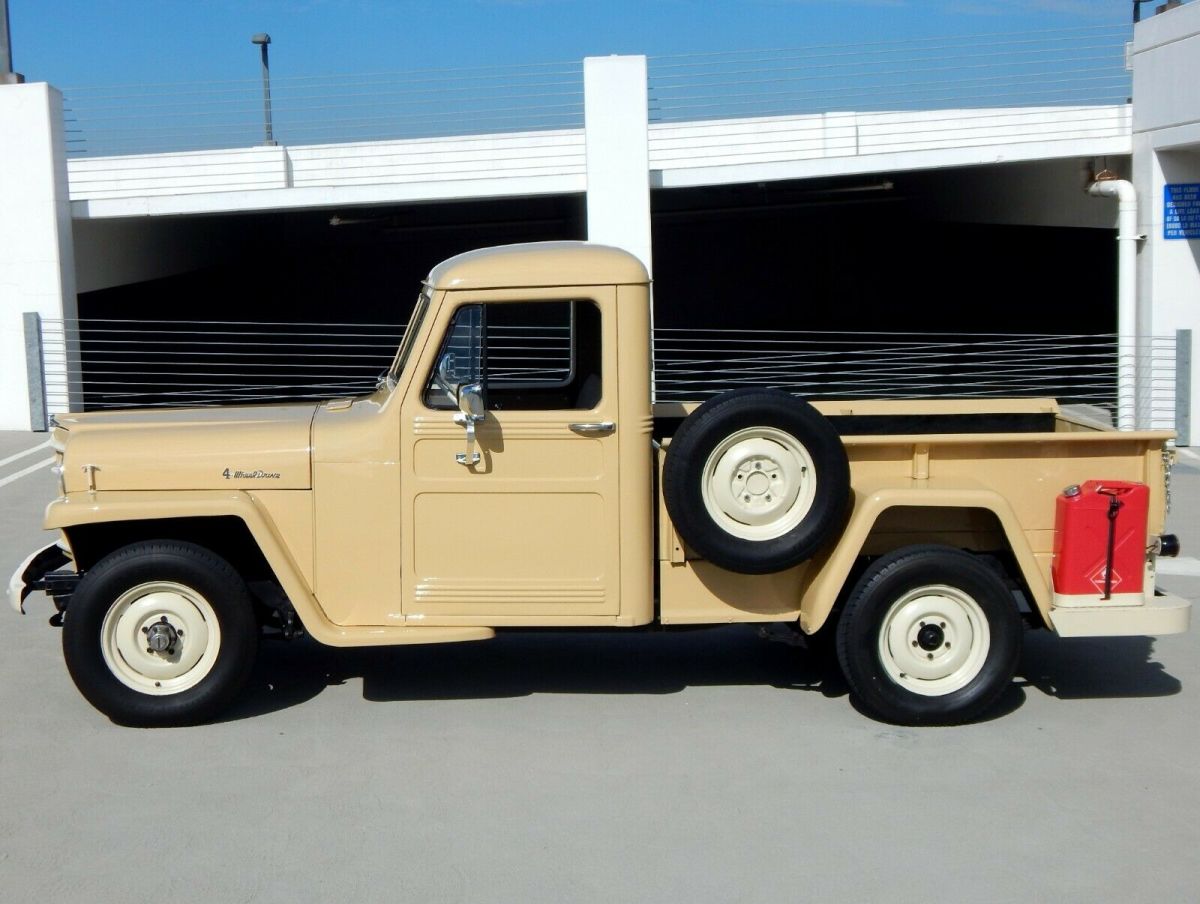 1953 Willys 4-75 Pickup 1 Ton 4WD Jeep with 283 V8 Calif Truck - photo 5