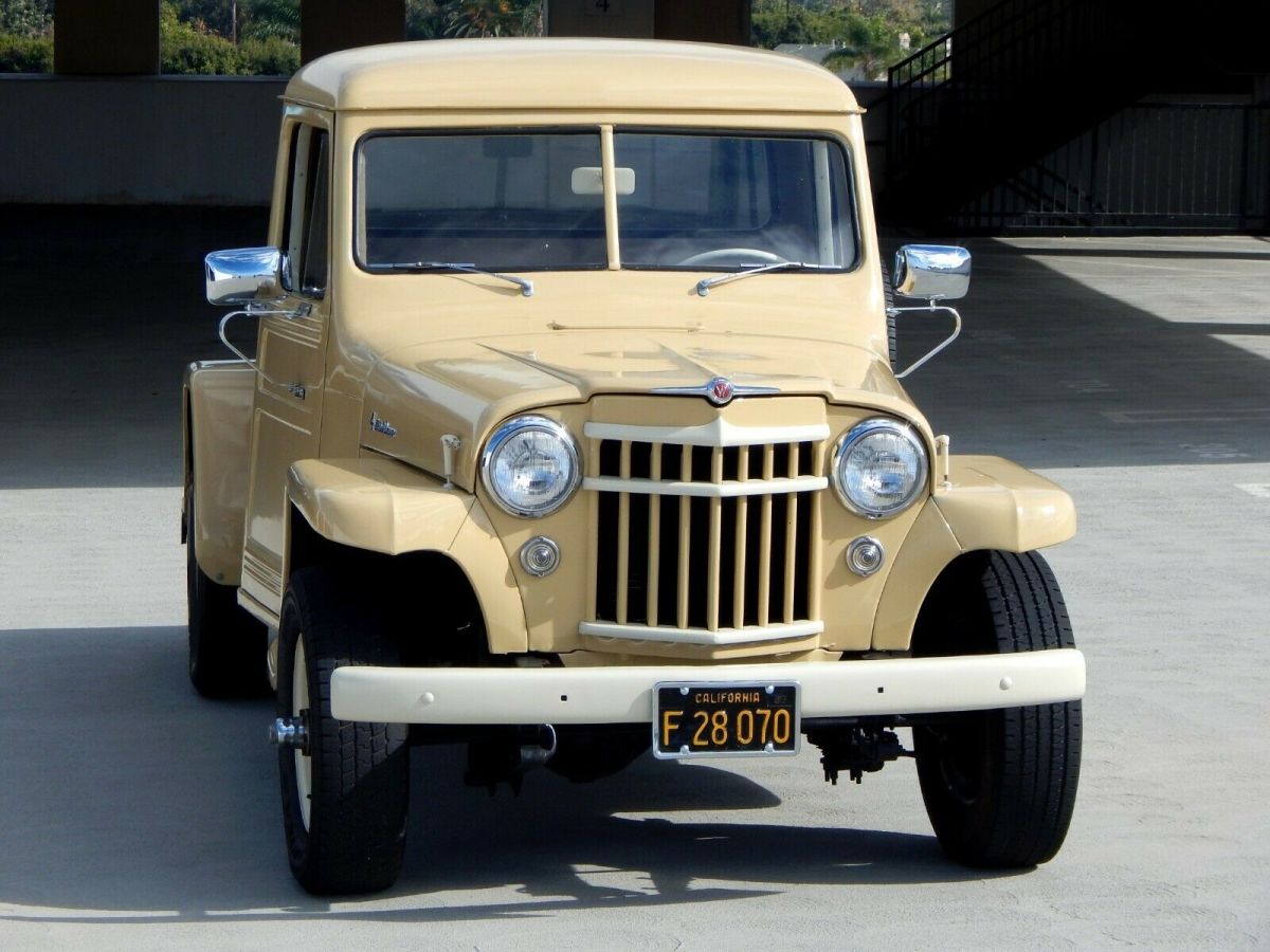 1953 Willys 4-75 Pickup 1 Ton 4WD Jeep with 283 V8 Calif Truck - photo 7