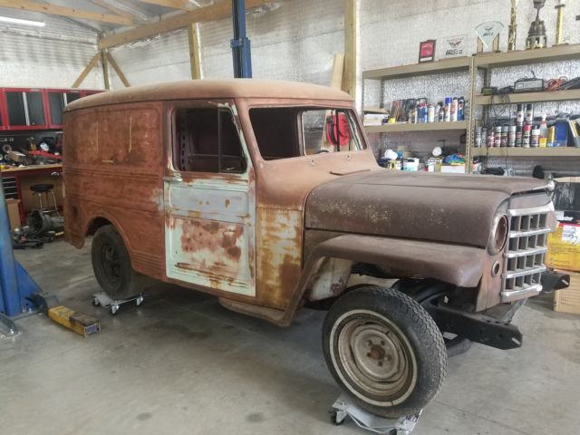 1953 Willys Sedan Delivery Panel Wagon 1953 Willys Station Sedan