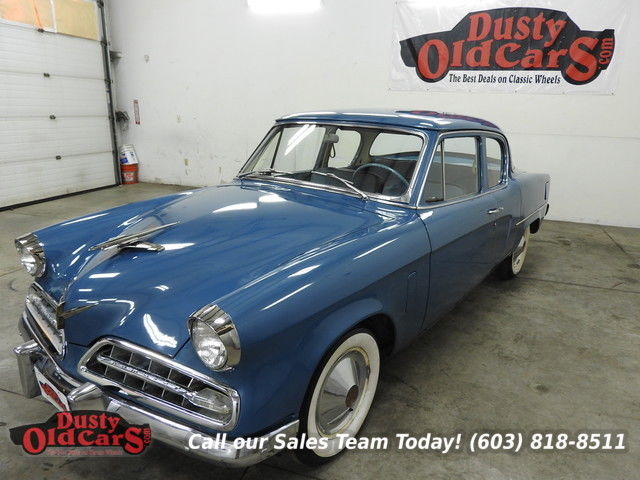 1954 Blue Runs Drives Body Inter VGood 170 I6 3spd! 1954 Studebaker Champion Runs Drives Body Inter VGood 170 I6 3spd