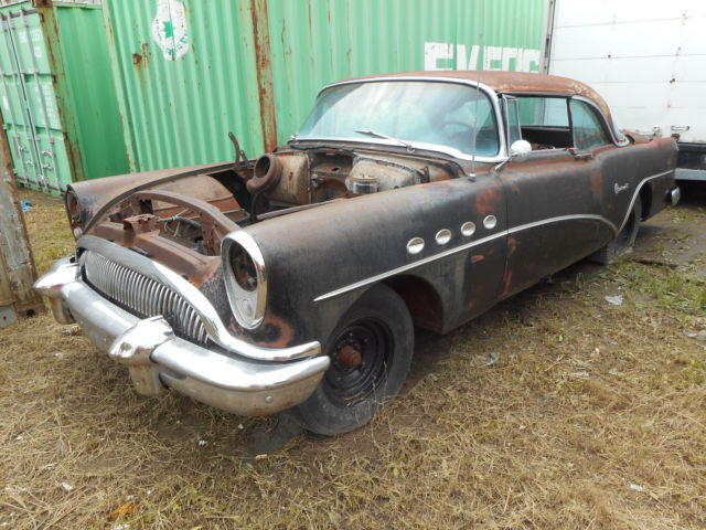 1954 Buick Roadmaster 2 dr HT with `54 Roadmaster 4 dr Parts Car 1954 Buick Roadmaster