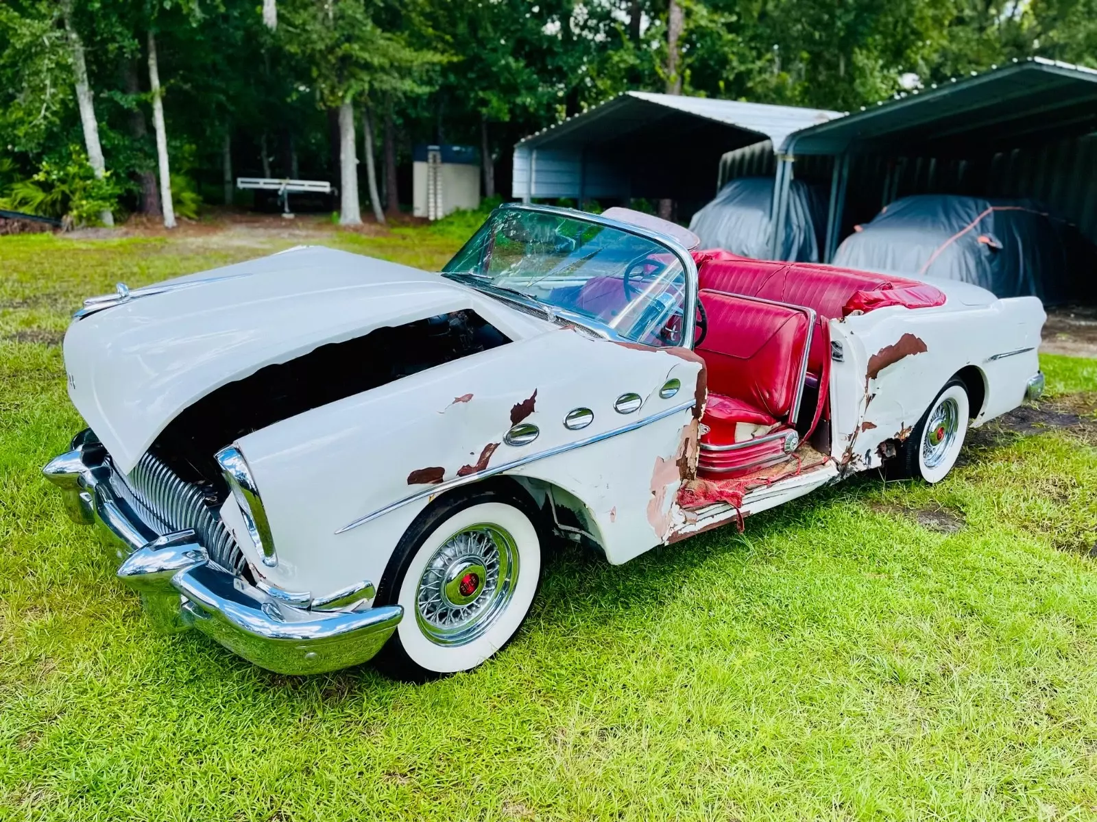 1954 Buick Roadmaster Convertible Not Skylark Garage Barn Find NO RESERVE