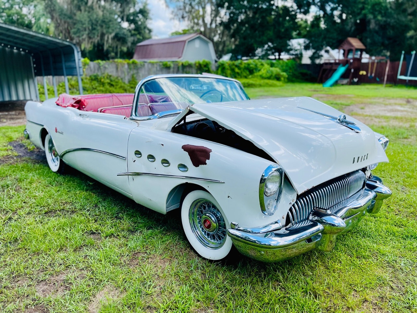 1954 Buick Roadmaster Convertible Not Skylark Garage Barn Find NO RESERVE - photo 2