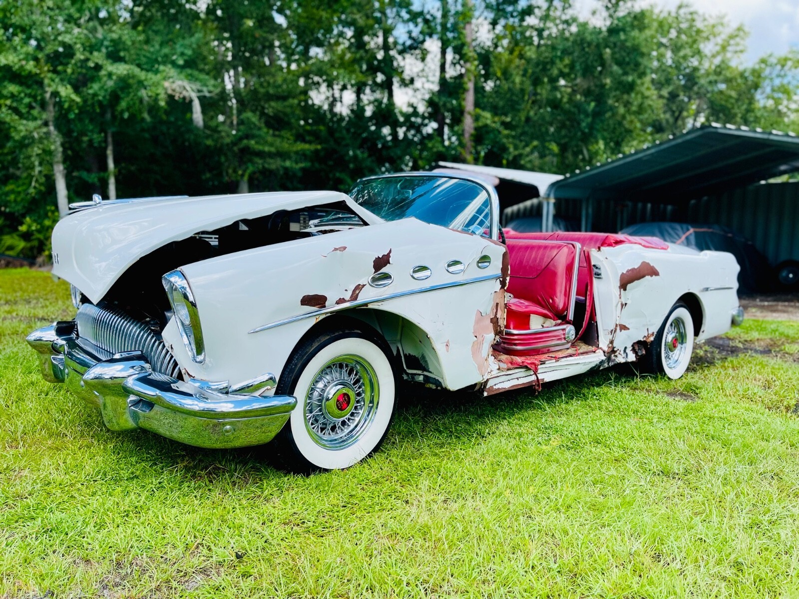 1954 Buick Roadmaster Convertible Not Skylark Garage Barn Find NO RESERVE - photo 3