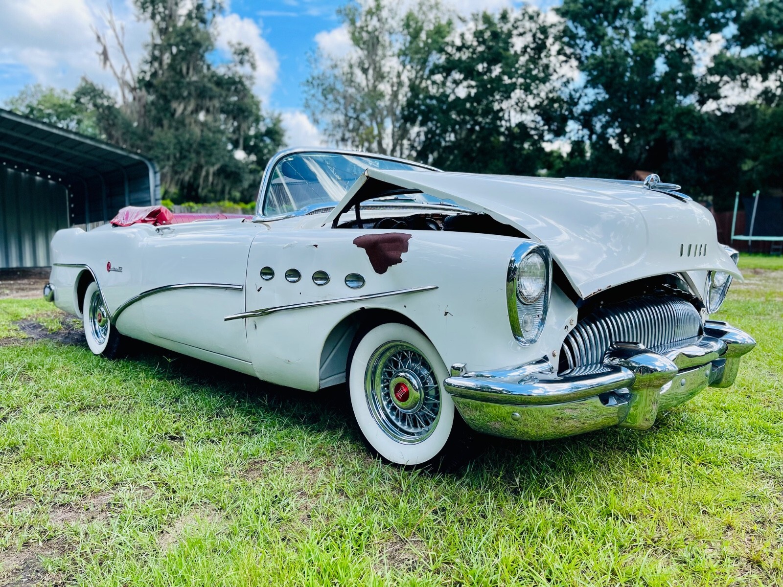 1954 Buick Roadmaster Convertible Not Skylark Garage Barn Find NO RESERVE - photo 4