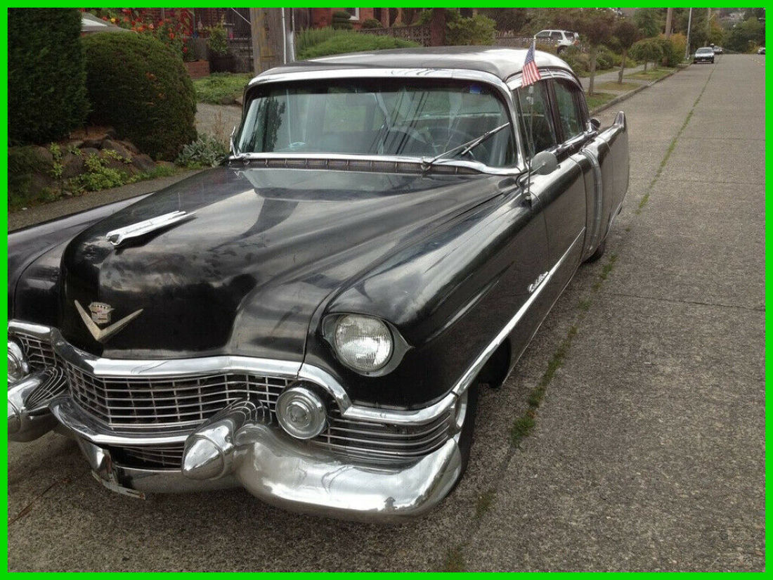 1954 Cadillac 62 Sedan V8 98,000 Mi Auto Steel Body No Rust A/C Repair Records 1954 Cadillac 62 Sedan