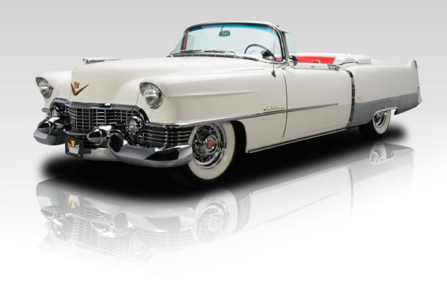 1954 Cadillac Eldorado 84,646 Miles Alpine White Convertible 331 V8 4 Speed Aut 1954 Cadillac Eldorado --