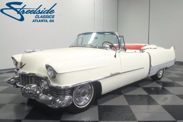 1954 Cadillac Eldorado Convertible 3443 Miles White Convertible 331 V8 Automati 1954 Cadillac Eldorado --