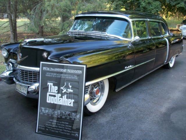1954 CADILLAC FLEETWOOD SERIES 75 IMPERIAL DIVIDER LIMOUSINE GODFATHER MOVIE CAR 1954 Cadillac Fleetwood