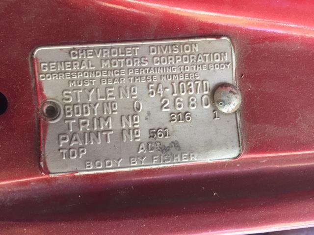 1954 Chevrolet Bel Air/150/210 TWO DOOR HARDTOP - photo 9