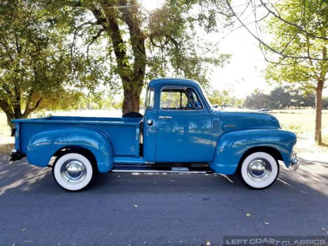 1954 Chevrolet 1/2 Ton 5-Window Pickup, Nut/Bolt Frame-Off, Rare Transport Blue 1954 Chevrolet Other Pickups 3100
