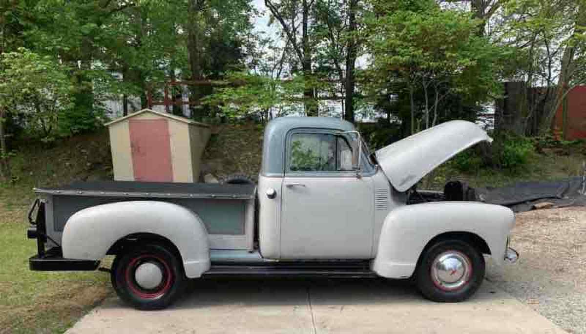 1954 Chevrolet 150 Pickup Grey RWD Manual n/a 1954 Chevrolet 150 n/a