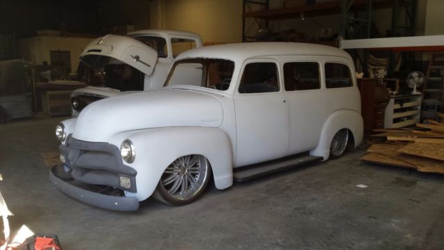 1954 Chevrolet 2 door clamshell Suburban 1954 Chevrolet Suburban