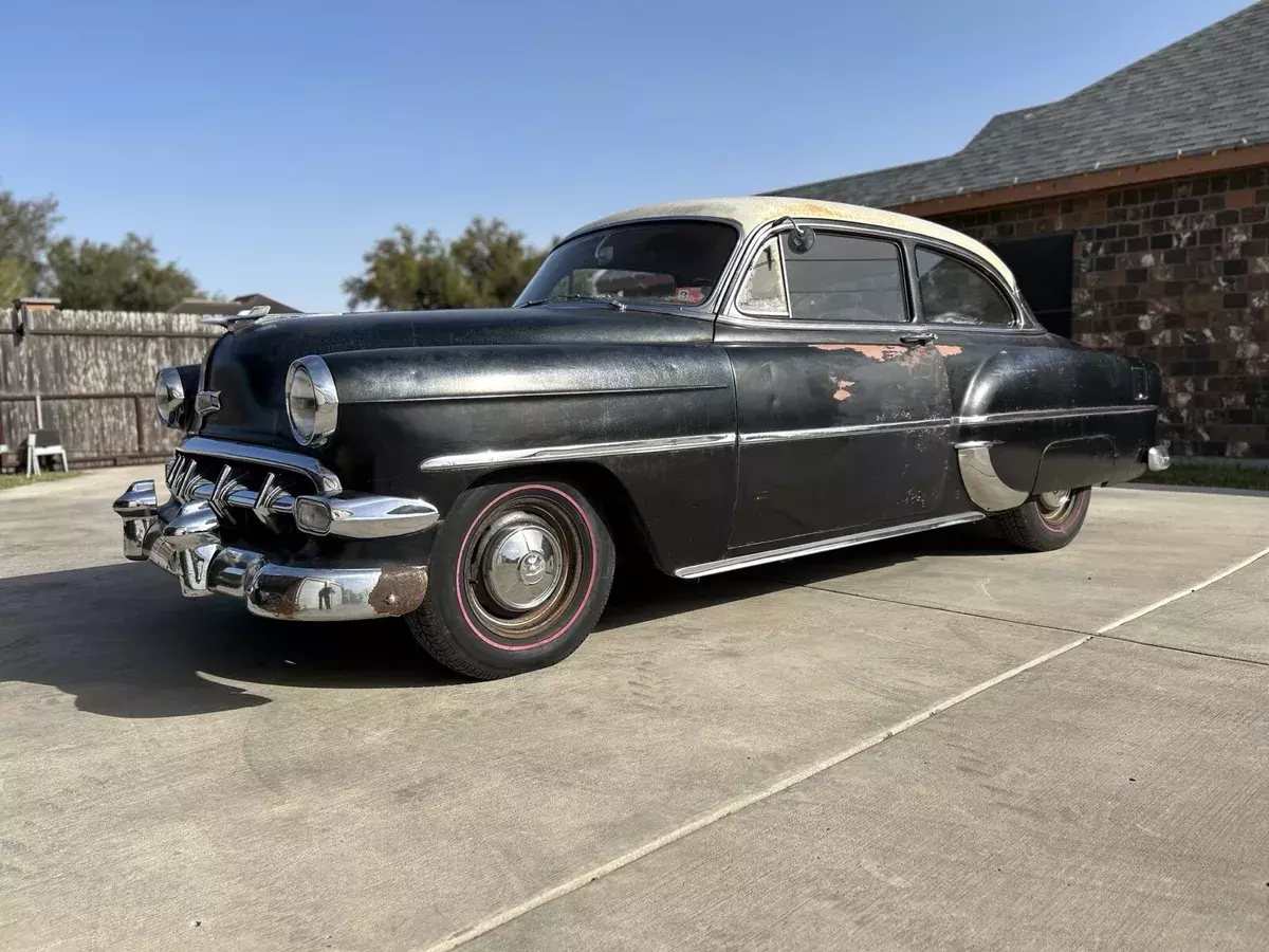 1954 Chevrolet 210 Coupe Black 2 Door Post 1954 Chevrolet 210 2 Door Post