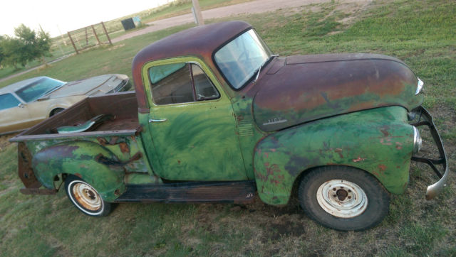 1954 CHEVROLET 3100 1/2 TON SHORT BED PICKUP SHOP PATINA TRUCK PROJECT CHEVY 1954 Chevrolet Other Pickups