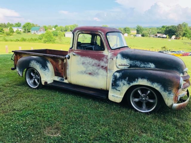 1954 Chevrolet 3100 5 window ls 5.3 auto 4l60E modern chassis patina shop truck 1954 Chevrolet Other Pickups