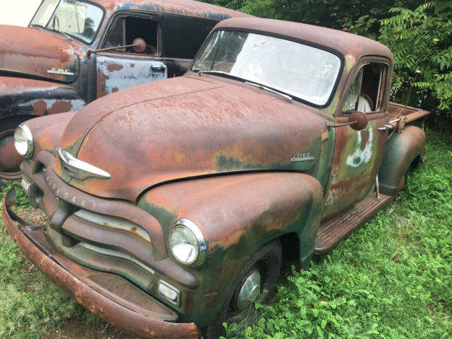 1954 Chevrolet 3100 half ton short bed patina pickup barn find 1954 Chevrolet Other Pickups