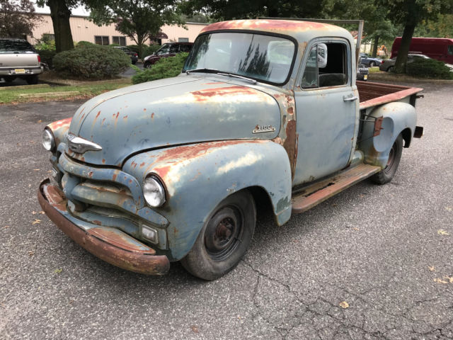1954 Chevrolet 3100 Pick Up factory automatic first year nice patina for restora 1954 Chevrolet Other Pickups