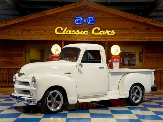 1954 Chevrolet 3100 Pickup Vortec – Olympic White 1954 Chevrolet Other Pickups 5.3L Vortec Fuel Injection