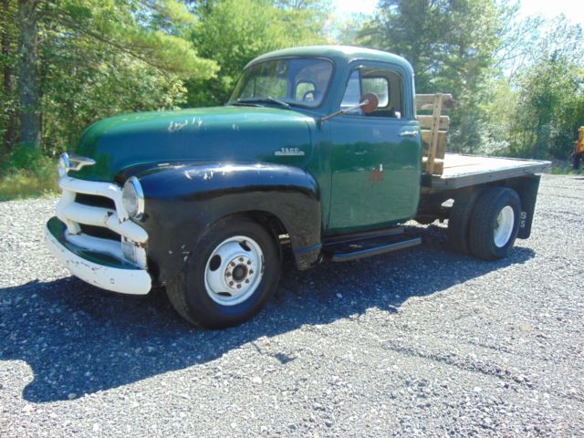 1954 CHEVROLET 3600 5 WINDOW DUALLY SHORT WHEEL BASE!! RARE!!! STRAIGHT OF FARM! 1954 Chevrolet Other Pickups