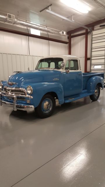 1954 Chevrolet 5 window 3100 pickup. All factory original. Frame off restoration 1954 Chevrolet Other Pickups